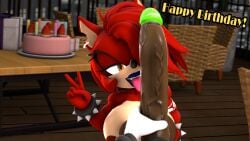 bapphy_(notsovioletsfm) birthday_sex imminent_sex impending_blowjob notsovioletsfm oc oc_x_oc rai_sol_(solgain) sonic_(series) sonic_the_hedgehog_(series) tounge_out