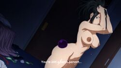 1girl 1girls 2d accurate_art_style after_sex ass bedroom bedroom_sex boku_no_hero_academia boob boobies boobs breasts clothes clothes_on_floor clothes_removed condom condom_balloon condom_wrapper crumpled_paper dark_areola dark_hair dark_nipples digital_media_(artwork) dripping dripping_sweat english english_text heroine human human_female human_only indoor indoor_background indoor_nudity indoor_scene indoors indoors_nudity long_hair looking_at_viewer messy messy_room mineta_minoru minoru_mineta momo_yaoyorozu my_hero_academia naked naked_female nipples nude nude_female paper png pussy quirk_(mha) quirk_usage rhy-c self_upload shirt_removed skirt_removed socks_removed standing sweat sweatdrop sweating sweaty sweaty_body text thighs tied_hair tits uncensored used_condom used_condoms used_tissue watermark yaoyorozu_momo