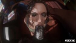 1boy 1girls 3d animated artist_name big_penis black_hair blowjob brown_eyes cd_projekt_red cock cum cum_in_mouth cum_in_nose cum_on_penis cyberpunk_2077 dark-skinned_male dark_skin duo fellatio female female_penetrated huge_cock interracial kneeling kneeling_female kneeling_oral_position lips looking_at_partner looking_at_viewer male male/female male_penetrating male_penetrating_female male_pov mascara_tears no_sound oral oral_penetration oral_sex panam_palmer penis penis_in_mouth pov pov_eye_contact pov_male pubes pubic_hair ruined_makeup running_mascara runny_makeup runny_mascara straight tagme tan-skinned_female tan_skin thick_penis vekkte video watermark