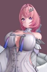 1girl 1girls 3d 3d_(artwork) 3d_animation 3d_model 3d_render 3dessjit angel angel_wings animated armpits arms_behind_head arms_up ass ass_visible_through_thighs bare_shoulders big_breasts breast_jiggle breasts cameltoe cleavage clothing collar collarbone detached_collar detached_sleeves dress earrings elf_ears female female_focus female_only from_above from_below grey_nails hair hair_ornament hairband heels high_quality high_resolution hips hips_wider_than_shoulders huge_breasts inner_sideboob jewlery jiggling_breasts looking_at_viewer mole mole_on_breast mommy multiple_views no_bra open_mouth panties pink_eyes pink_hair posing posing_for_the_viewer ramiel_(zenless_zone_zero) remielle_dan ribbon ribbon_in_hair ring short_hair shorter_than_10_seconds sideboob sleeves smile smiling solo star_(symbol) tagme teasing thick thick_thighs thighhighs thighs video waist white_dress white_nails wings zenless_zone_zero