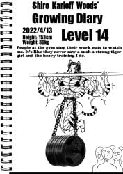 abs e19700 female hair muscular muscular_arms muscular_female muscular_legs muscular_thighs tail