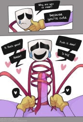 1boy1girl 1girl1boy 2d gangle_(the_amazing_digital_circus) jax_(the_amazing_digital_circus) sex tagme the_amazing_digital_circus