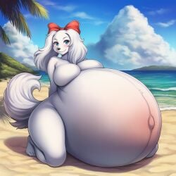 fay spaniel from nintendo by lazybonesai
