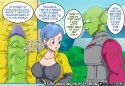 bulma_briefs dragon_ball dragon_ball_super dragon_ball_z outdoors piccolo