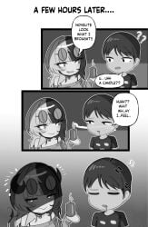 agency_vtuber ai_generated colorless_version demon english_text goth hentai hololive hololive_english imminent_rape manga onidere questionable_consent shiori_novella vtuber