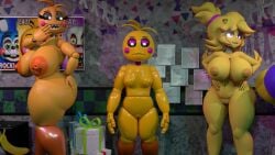 3d 3d_(artwork) 3girls 5_fingers angry angry_expression angry_female animatronic animatronic_female animatronic_girl animatronics areola areolae artist_logo artist_name ass ass_bigger_than_head bib big_areola big_areolae big_ass big_breasts big_nipples big_thighs big_tits blender boobs boobs_bigger_than_head boobs_out breasts breasts_bigger_than_head breasts_out chica_(fnaf) chicken chicken_girl chicken_humanoid chiku chiku_(cryptia) completely_naked completely_naked_female completely_nude completely_nude_female curvaceous curvy curvy_body curvy_female curvy_figure digital_art digital_media digital_media_(artwork) excited_female eyelashes fap_nights_at_frenni's female female_focus female_only five_nights_at_freddy's fnaf fnaf2_location fnaf_2 fredina's_nightclub furry furry_female furry_only heart-shaped_pupils high_resolution highres huge_ass huge_breasts huge_nipples huge_tits large_boobs large_breasts light lovetaste_chica massive_ass massive_breasts muffintop20 naked naked_female nipple_piercing nipples nipples_out nude nude_female pierced_nipples piercing piercings poster poster_(decoration) poster_(object) presents scottgames sharp_teeth smile smiling symbol-shaped_pupils teasing teasing_with_butt thighs tits unamused