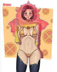 1girls armor ass avengers big_ass big_breasts boobs breasts busty cleavage curvy curvy_figure female_focus female_only fit fit_female hip hourglass_figure huge_breasts large_breasts marvel marvel_comics mature_female superheroine sweet3wolf thick thick_legs thick_thighs thighs top_heavy upper_body x-men xmen