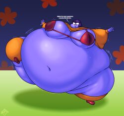 barely_mobile blueberry_inflation hanna-barbera human human_female human_only inflation onomatopoeia scooby-doo tagme velma_dinkley wardrobe_malfunction