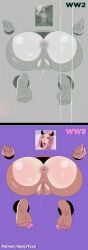 anal anus anus_focus anus_outline anus_peek big_ass big_butt big_thighs fantasy feet fetish foot_fetish foot_focus glory_hole glory_wall lore nail_polish nails nails_painted scenery world_war_2 world_war_ii