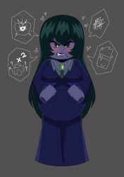 1girl 1girls 2d alex103 lego lego_monkie_kid monkie_kid pregnant spider_queen_(monkie_kid) tagme