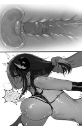 agency_vtuber ai_generated colorless_version demon english_text goth hentai hololive hololive_english manga onidere questionable_consent rape shiori_novella vtuber