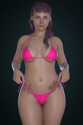 1girl 1girls 3duk ai_assisted cassidy_(life_is_strange) dyed_hair female female_focus female_only life_is_strange life_is_strange_2 nail_polish only_female solo solo_female