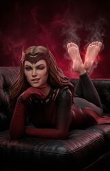 ai_generated ass ass_focus barefeet barefoot cleavage elizabeth_olsen feet feet_fetish foot_fetish fortnite fortnite:_battle_royale lip_bite marvel marvel_cinematic_universe mindless prone scarlet_witch scarlet_witch_(fortnite) seductive_look seductive_pose seductive_smile sexy sexy_pose soles soles_feet soles_fetish stinky_feet sweaty_feet tongue_out wanda_maximoff winking_at_viewer