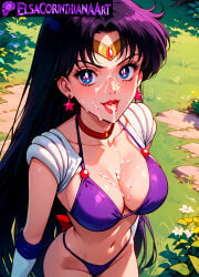 1girls admiring ai_generated anime big_breasts bishoujo_senshi_sailor_moon black-haired_female black_hair breasts camp cum cum_in_mouth cum_on_breasts cum_on_mouth elsacorinthiana exhibitionism female female_only field high_gap horny horny_face horny_female light-skinned_female light_skin long-haired_female long_hair nature navel open_mouth pale-skinned_female pale_skin patreon patreon_link patreon_url patreon_username posing posing_for_picture posing_for_the_viewer purple_bikini purple_eyes purple_panties realistic rei_hino sailor_mars semi-naked semi-nude semi-nudity semi_naked semi_nude skinny standing thong_bikini thong_bikini_bottom viewed_from_above