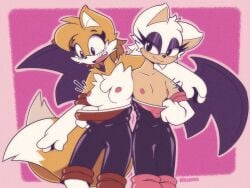 male rouge from sega by whygena