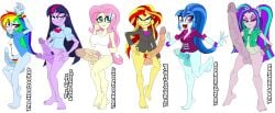 6futas aria_blaze breasts diphallia diphallism equestria_girls equine_penis fluttershy_(eg) fluttershy_(mlp) friendship_is_magic futa_only futanari hair_on_head horse_penis horsecock horsecock_futanari huge_cock long_penis multi_penis my_little_pony penis rainbow_dash_(eg) rainbow_dash_(mlp) sonata_dusk sunset_shimmer twilight_sparkle_(mlp) tyrranux white_background