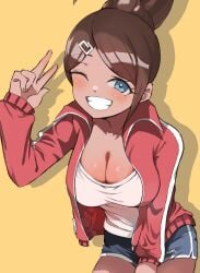 asahina aoi from danganronpa by dadadaeki00