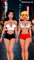 ai_generated dc dc_comics dcamu dcau donna_troy donnatea female galatea ibnalxuffasch94 justice_league_unlimited power_girl superman_(series) tagme video wonder_girl wonder_woman_(series)