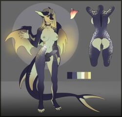 anthro dragon fish futanari herm intersex marine selena(zalhala) shark shragon solo