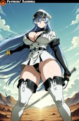 esdeath from akame ga kill! by zadbhell