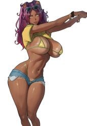 shihouin yoruichi from bleach by beuto