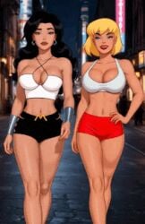 ai_generated animated dc dcamu dcau donnatea ibnalxuffasch94 justice_league_unlimited superman_(series) wonder_woman_(series)