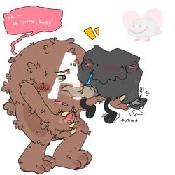 a_person_on_youtube_(character) apersononyoutube apoy battle_for_bfdi battle_for_dream_island battle_for_dream_island_again bfb bfdi bfdi_mini bfdi_mouth bfdia hate hate_fuck hate_sex jacknjellify musk object_show object_show_community object_shows osc penis rocky_(bfdi) saliva saliva_drip saliva_on_face saliva_on_penis saliva_on_tongue saliva_string saliva_trail the_power_of_two tpot youtube youtuber