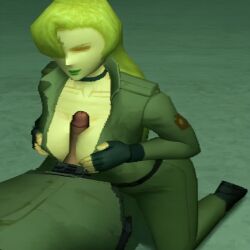 ai_generated blonde_hair breasts civitai clothed_female female green_lipstick male metal_gear_solid no_eyes paizuri penis penis_between_breasts polygon polygonal polygonal_breast ps1_artstyle sniper_wolf tagme titjob unknown_artist