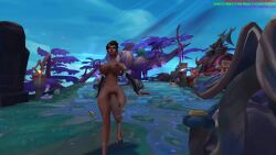 animated bbc black_body black_cock flaccid flaccid_penis futanari league_of_legends mel_medarda mod onothera tagme video