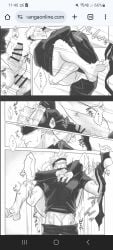 2boys against_wall agressive_sex blush dick_in_ass gay_sex gojo_satoru hard_penis hard_sex itadori_yuuji jujutsu_kaisen male moaning satoru_gojo screenshot yaoi yuji