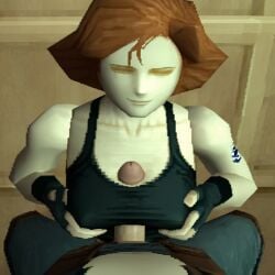 ai_generated breasts civitai clothed_female female konami male meryl_silverburgh metal_gear_solid paizuri penis penis_between_breasts polygon polygonal polygonal_breast ps1_artstyle tagme tank_top titjob unknown_artist
