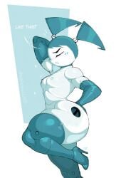 1girls 2025 ass big_ass blush bottom_heavy female hand_on_hip heels jenny_wakeman my_life_as_a_teenage_robot nickelodeon robot robot_girl robot_humanoid shortstack solo solo_female thick_thighs wide_hips xj-9 zetaskully