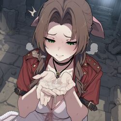 aerith gainsborough from final fantasy by noname99999991