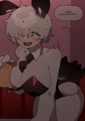 bunny_ears bunnysuit petite snowbunny white_hair