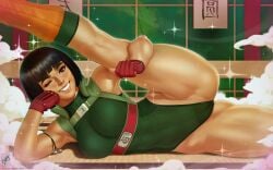 1girls armwear asian asian_female ass ass_focus belt big_breasts black_eyes black_hair blush bob_cut bubble_ass bubble_butt busty butt cameltoe chinese chinese_female chinese_girl cute dat_ass female female_focus female_only fingerless_gloves gender_transformation genderswap genderswap_(mtf) gloves green_swimsuit hi_res high_resolution highres konohagakure_symbol large_breasts leg_lift leg_over_head leg_up leg_warmers legwear light-skinned_male light_skin looking_at_viewer makeup male mature mature_female medium_hair might_guy milf muscles muscular muscular_female muscular_thighs naruto naruto_(classic) naruto_(series) naruto_shippuden one-piece_swimsuit one_eye_closed one_leg_up pale-skinned_female pale_skin parted_lips perky_breasts pink_lips pink_lipstick pinup pose posing presenting_ass presenting_butt pussy red_gloves rule_63 sexy_no_jutsu shonen_jump shoulder_length_hair shounen_jump shueisha skimpy skimpy_clothes smile smiling smiling_at_viewer solo solo_female solo_focus stretching swimsuit teeth teeth_showing themaestronoob thick_thighs thighs thunder_thighs vagina very_high_resolution weekly_shonen_jump weekly_shounen_jump wink winking winking_at_viewer
