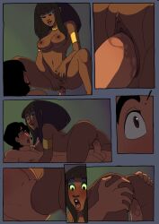 1boy 1boy1girl 1girls aladdin aladdin_(character) arm_bracelets arms ass ass_grab belly_button big_ass big_breasts black_hair blush blushing breast_sucking breastfeeding breastfeeding_during_sex breasts brown_eyes brown_hair cheating comic completely_nude completely_nude_female completely_nude_male dark_skin disguise disney dontfapgirl female female_on_top gasp gasping hands human human_disguise inserting inside_tent legs lips lipstick long_hair looking_at_ass looking_back looking_down mirage_(aladdin) nipples nude nude_female nude_male on_top open_mouth opening_pussy penis penis_in_pussy pussy sex short_hair smile solo_female solo_male teeth tent tongue