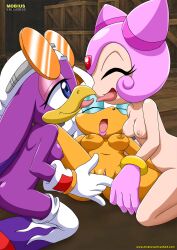 bbmbbf french_kiss lumina_flowlight mobius_unleashed nipples nude palcomix rouge_the_bat sega sonic_(series) sonic_shuffle sonic_the_hedgehog_(series) tagme threesome wave_the_swallow yuri