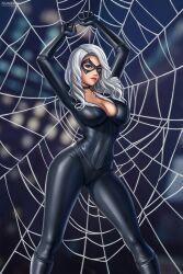 black cat (marvel) from marvel by flowerxl