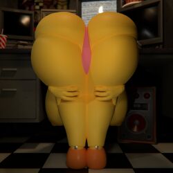 toy chica (fnaf) from five nights at freddy's by feversfm