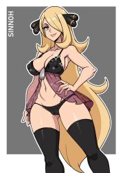 cynthia (pokemon) from nintendo by sunny di