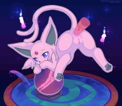 anal animal_focus animal_sexualization animated anus camotli candle clitoris colored_sclera cross_section crystal_ball cum cum_in_ass cum_in_pussy cum_overflow cumflation ejaculation espeon female floating floating_object forehead_jewel forked_tail from_behind furry inflation internal_cumshot kemo_camotli looking_at_viewer looking_back looping_animation mating_(animal) no_humans one_eye_closed pawpads pink_fur pixel_art pokemon pokemon_(species) pokemon_focus purple_eyes purple_sclera pussy quill sex sex_from_behind solo_focus stomach_bulge straight tail tail_raised top-down_bottom-up