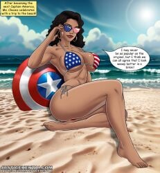 america chavez from marvel by justicehentai.com