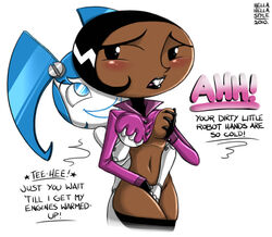 brit crust from my life as a teenage robot by hellahellastyle