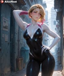 1girls 2025 ai_generated aliusnext anime big_ass big_breasts breasts breasts female gwen_stacy gwen_stacy_(spider-verse) hi high highres huge_ass huge_breasts light-skinned_female light_skin lingerie marvel marvel_comics massive_ass massive_breasts mature mature_female patreon quality res resolution spider-gwen spider-man:_across_the_spider-verse spider-man:_into_the_spider-verse spider-man_(series) spider_girl style sweat sweatdrop sweating sweaty sweaty_body sweaty_breasts thick thick_ass thick_hips thick_legs thick_lips thick_thighs uncensored username voluptuous voluptuous_body voluptuous_female watermark