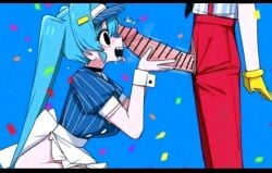 1futa 1girl1futa ai_generated cock_worship female futanari hatsune_miku intersex kasane_teto mesmerizer_(vocaloid) mesmerizer_miku mesmerizer_teto noa_ai penis sex tiktok