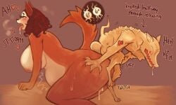 anthro_on_anthro anthro_penetrated anthro_penetrating baske_(gats) cecily_(thren) female fertilization gnoll impregnation impregnation_rape kholo knotted knotting knotting_position larger_female male multiple_impregnation rape raped_by_monster raped_female raped_girl smaller_male thren thrensfw