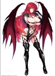 rias gremory from high school dxd by rafacan