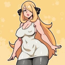 cynthia (pokemon) from nintendo by sunny di