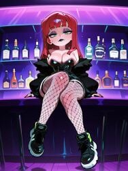 ai_generated breasts breasts dominant dominant_female domination female female_only girl goth goth_girl gotic hentai long_hair looking_at_viewer medium_breasts nfsw pussy sexy teen_girl teenage_girl teenager