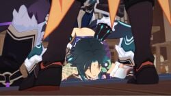 ass_grab ass_up bottom_xiao face_down_ass_up fatui femboy gay_sex genshin_impact humillation kiryuma male raped raped_by_monster tagme video xiao_(genshin_impact) yaoi